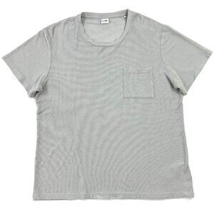 NN07 No Nationality Clive Tee Mens Size XL Waffle Knit Short Sleeve Pocket Shirt